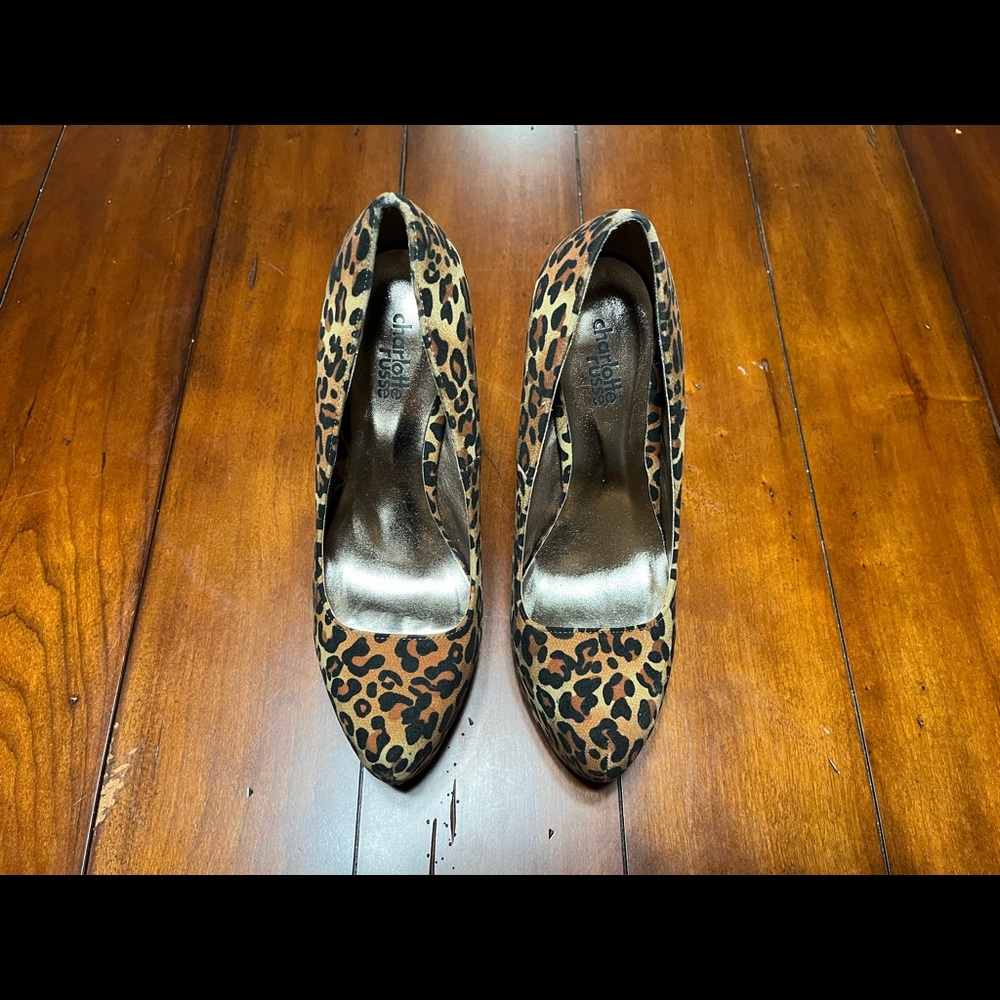 Leopard Heels